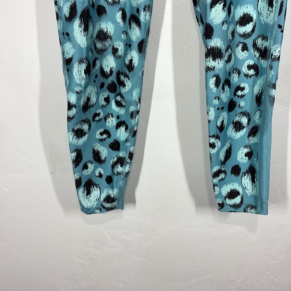Under Armour blue abstract animal leggings size large - Picture 3 of 9